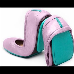 Lavender patent tieks sz 9 great condition